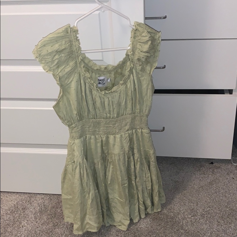 Princess Polly Green Romper